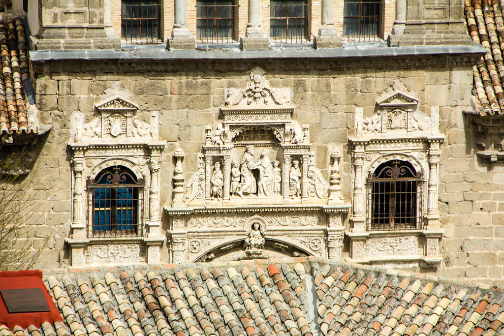 fachada renacentista Museo de Santa Cruz Toledo
