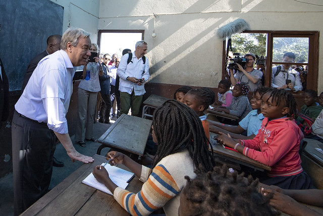 Secretary-General Visits Mozambique
