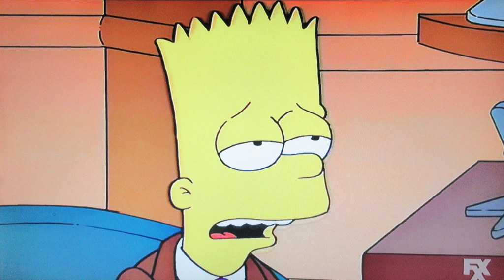 Bart Simpson with Conan O'Brien 1994 Episode 5142, Bart Sim…