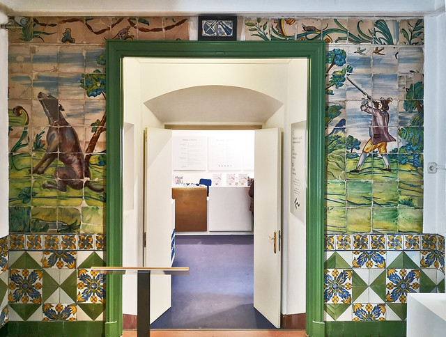 azulejo recepcion interior casa Museo Sorolla Madrid