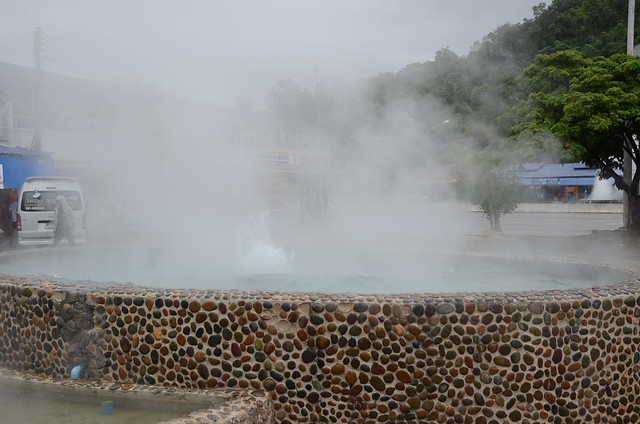 Hot springs- unfortunately tanked- on the way from Chiang Mai to Chiang Rai