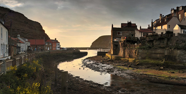Nice morning light at Staithes