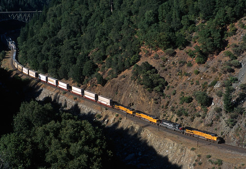 featherrivercanyon up unionpacific canyonsubdivision ge ac6000cw c60ac train railfan railroad