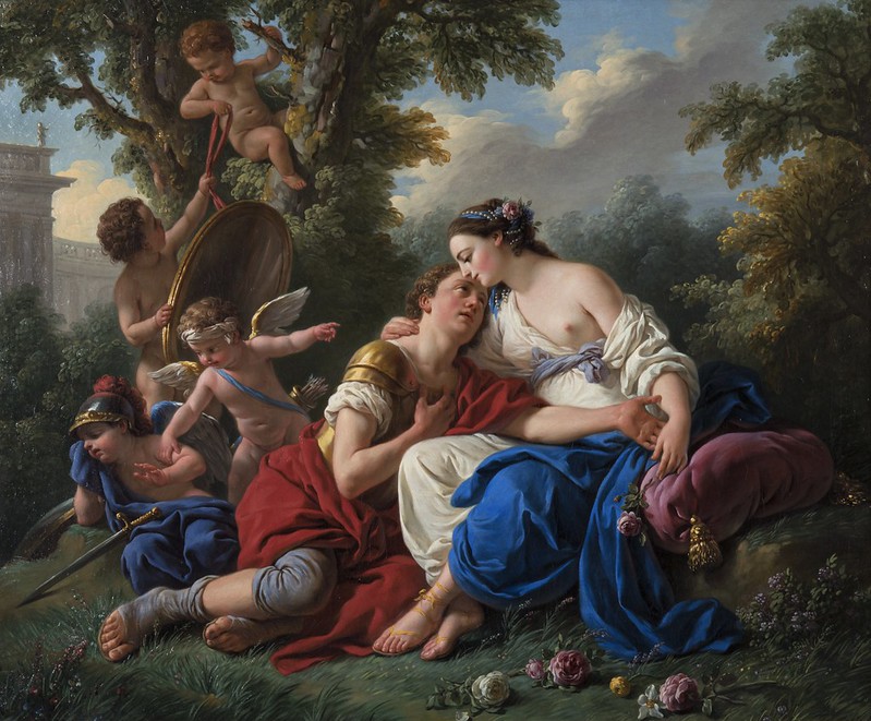 Louis Jean François Lagrénée (1724-1805) - Rinaldo and Armida