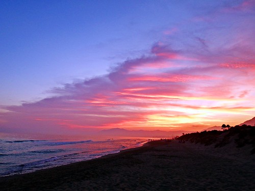 marbella málaga mar mediterráneo costadelsol cielo españa spain sunset