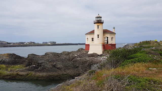 Coquille River Lighthouse at Bullards  Beach in Coquille, OR