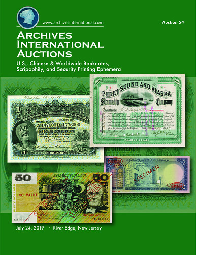 Archives International Sale 54 cover front