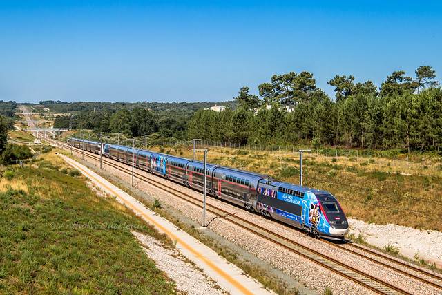 14 juillet 2019 TGV D 891-880 Train 8504 Toulouse -> Paris Clérac (17)