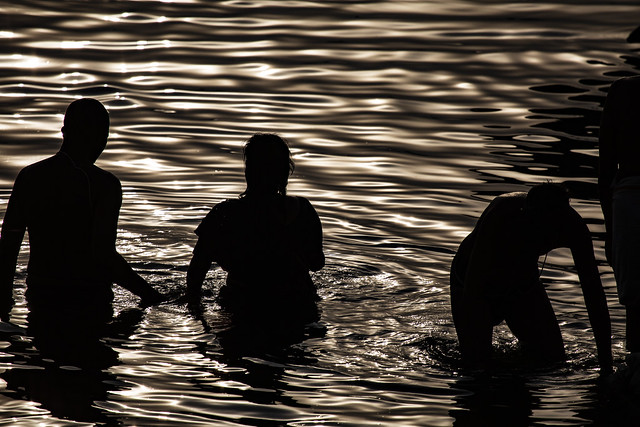 Dawn Ablutions In The Ganges, Varanasi
