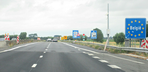 Into Belgium