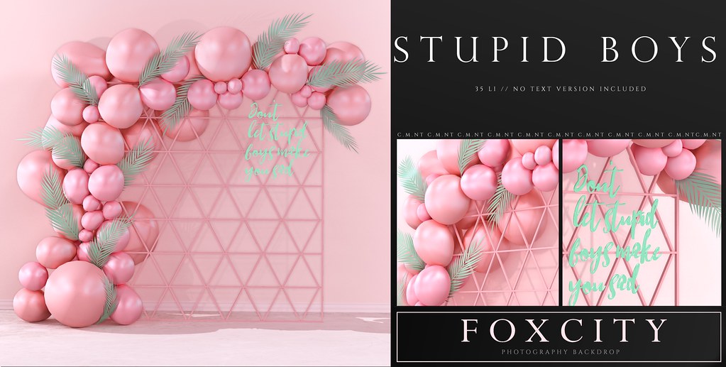 FOXCITY. Photo Booth – Stupid Boys