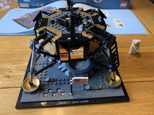 Apollo 11 lander Lego