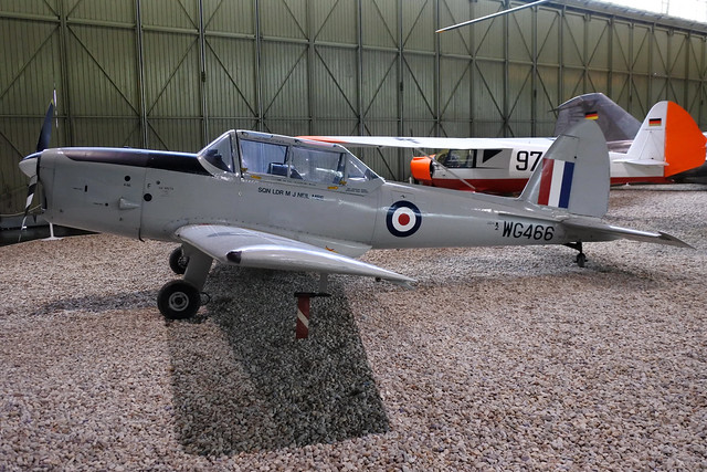 WG466 - - Chipmunck T10 RAF unmarked 161002 Berlin-Gatow