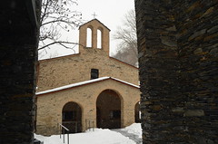The old romanesque church