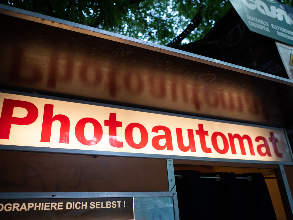 One week in Berlin (1): Photoautomat