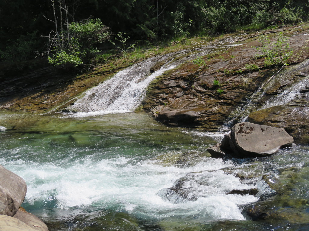 Nymph Falls in the Comox Valley.