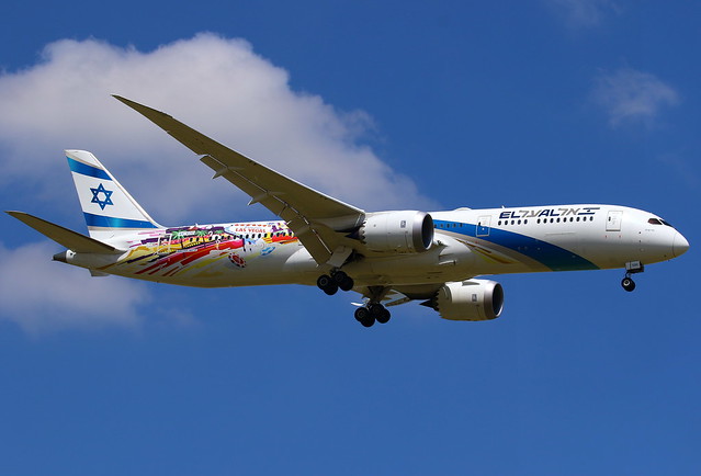 El AL Israel Airlines Boeing 787-9 Dreamliner 