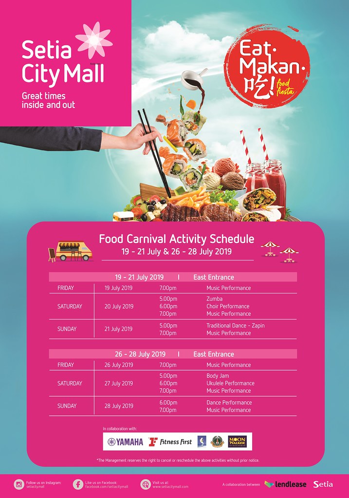 Jomlah Menjamu Selera Di Food Carnival Di Setia City Mall