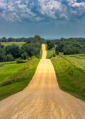 road landscape clouds ruralamerica gravelroad farmfields country nature trees vertical canoneos5dmarkiii canon135mmf2lusm midwest