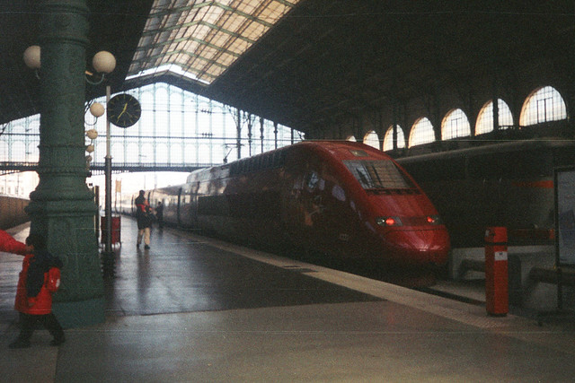 Thalys, Gare Du Nord, Paris, January 31st 1998