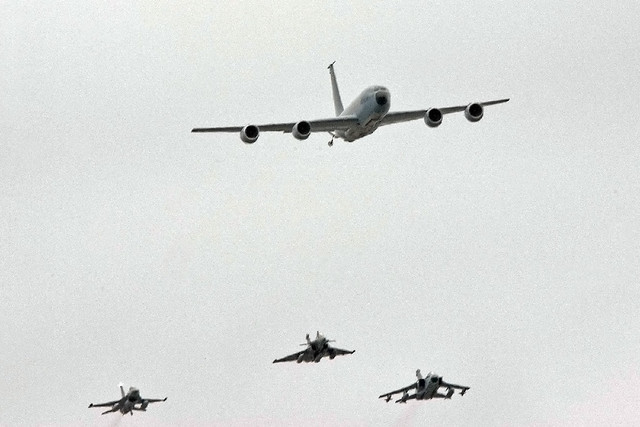 2019.07.14.003 PARIS - Boeing C-135F, 1 Rafale, Tornadi IDS luftwafe et F-16AM danemark