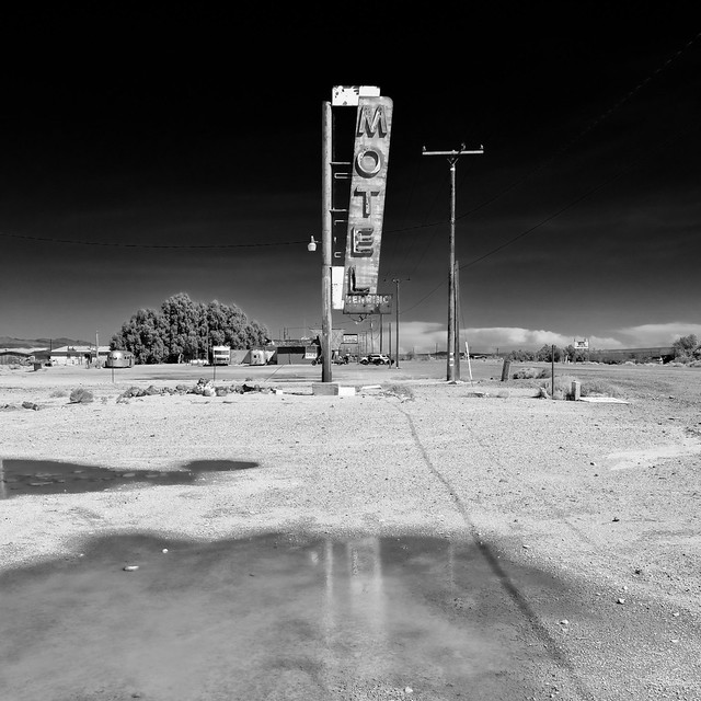 motel / route 66. mojave desert, ca. 2014.