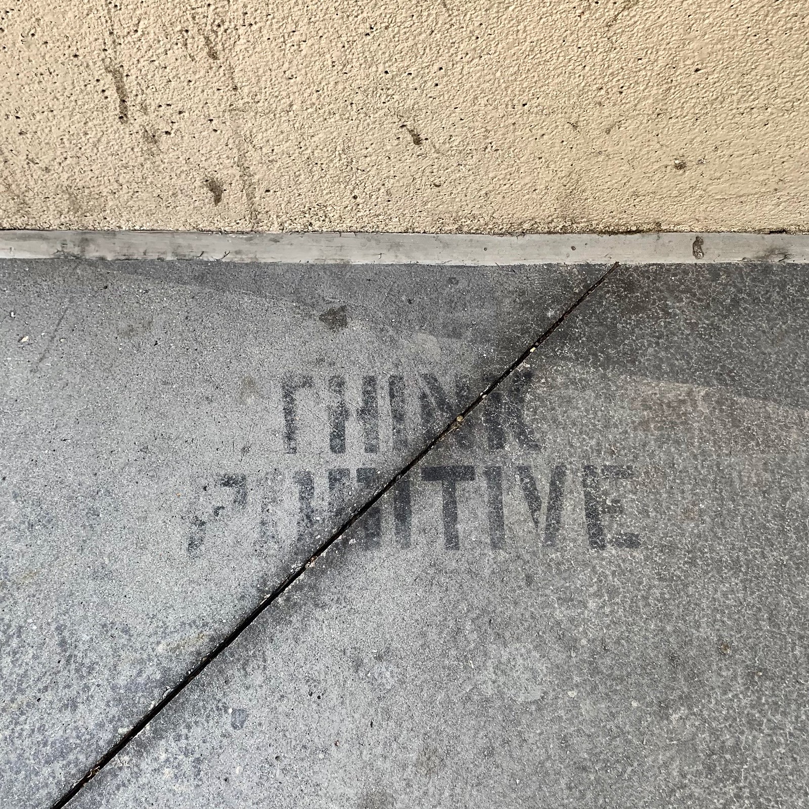 Think positive, Calgary, Alberta, Canada
