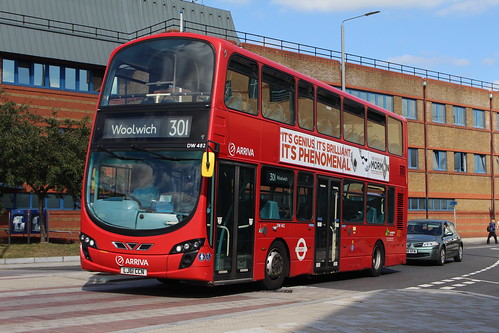 Arriva London DW482 on Route 301, Bexleyheath