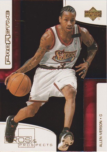 Allen Iverson 2000-01 pros & prospects proactive | by Ken pu