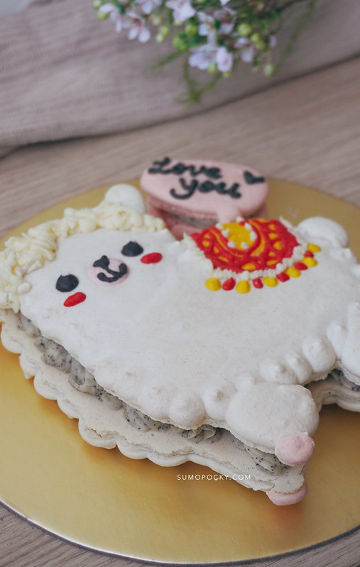 Alpaca Macaron Cake Recipe