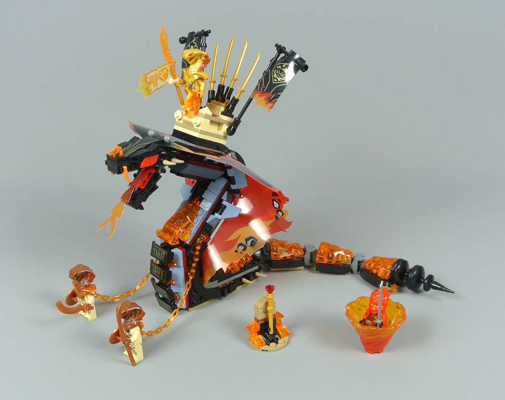 Review: 70674 Fire Fang | Brickset: LEGO set guide and database