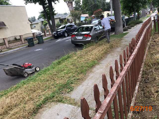 foreclosure home grass cuts pasadena ca