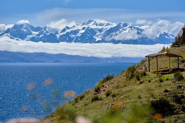 Enjoying - Isla de la Luna - Lake Titicaca - Bolivia