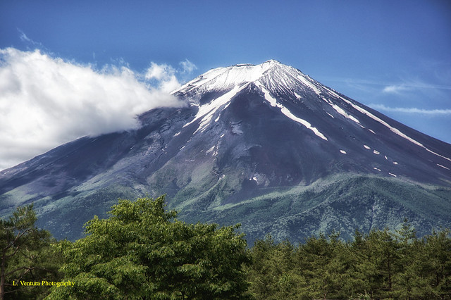 Iconic Mount Fuji, Japan.