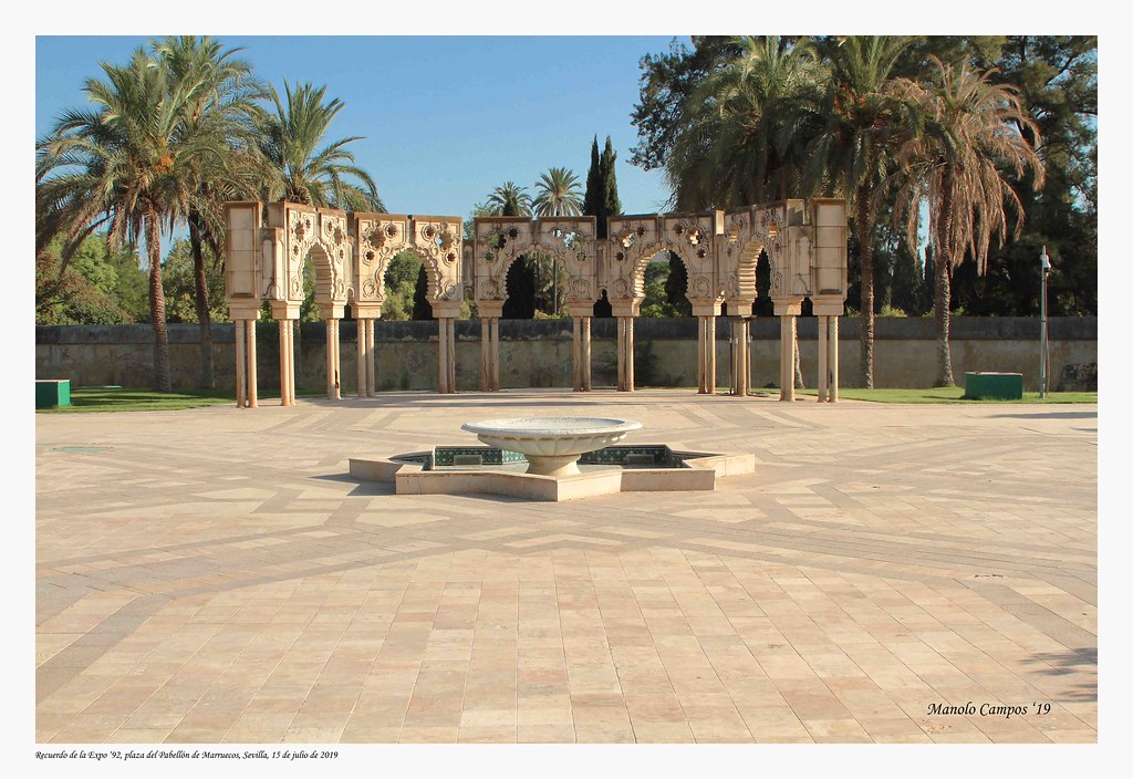 Plaza del Pabellón de Marruecos de la Expo '92, Sevilla