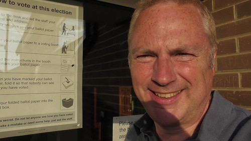 Jonathan Wallace Sunniside polling station July 19