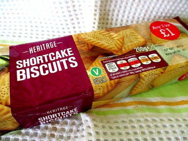 Heritage shortcake biscuits