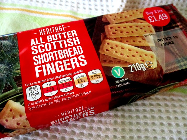 Heritage All butter Scottish shortbread fingers