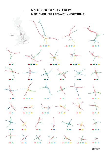 Britain’s most complex motorway junctions - A0