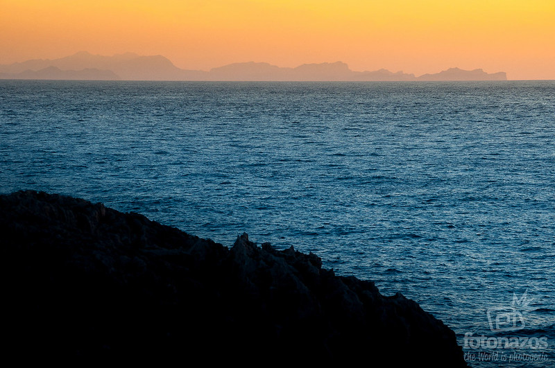 Atardecer desde Sa Posta de Sol en Menorca