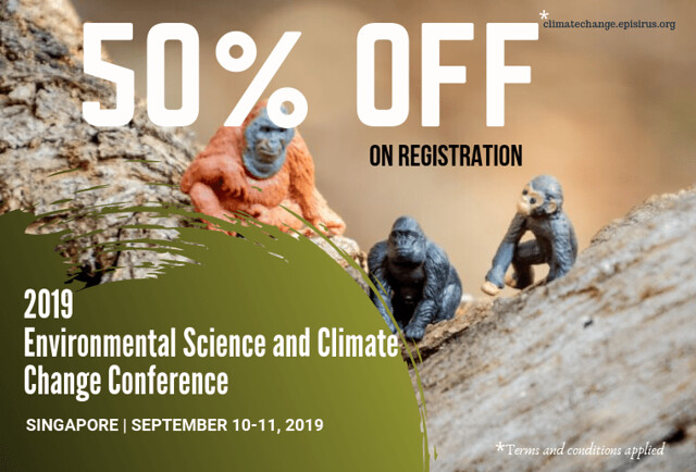 50%off in registration ,2019  Environmental Science and Climate Change Conference-min