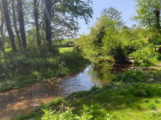 Stream near Kimpton Mill 