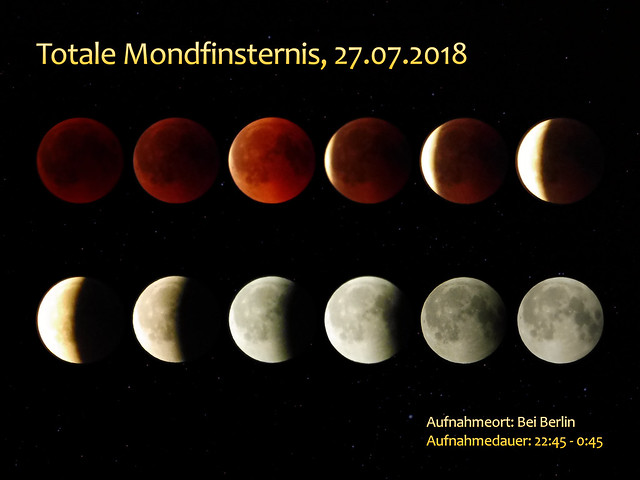 Totale Mondfinsternis 2018