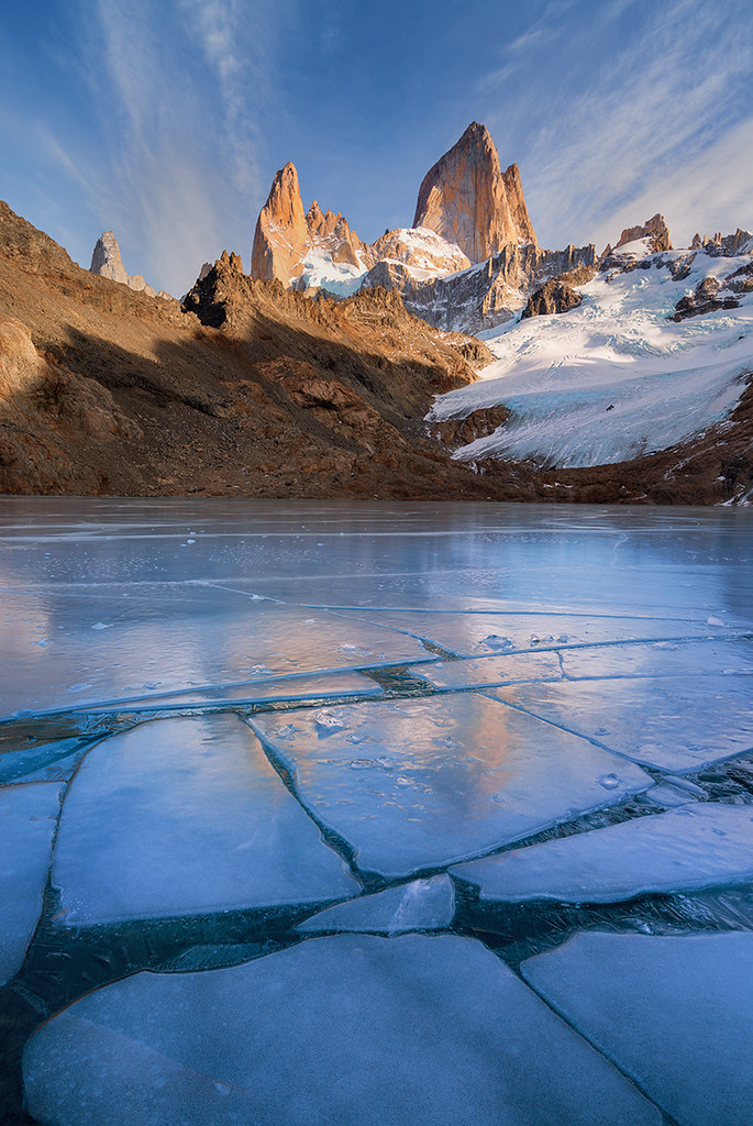 Fitz on Ice | Mount Fitz Roy, Patagonia
