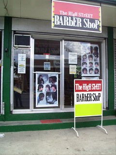 barbershop front