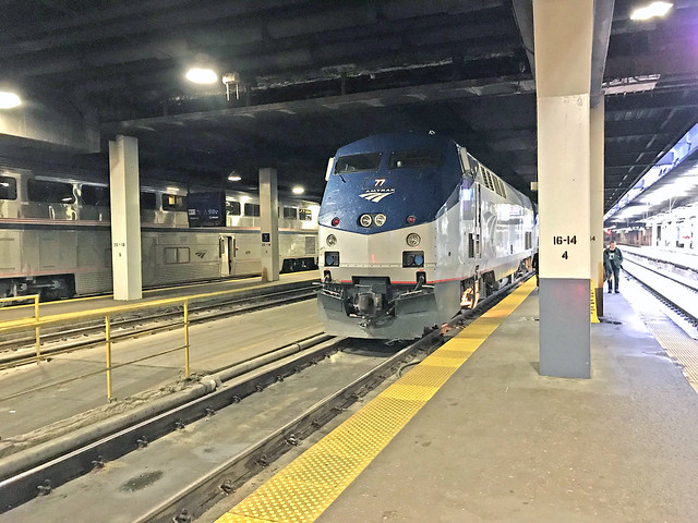 Track 16 at Chicago Union Station