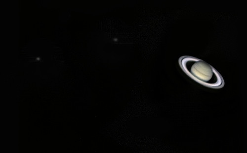 20190721 00-10UT Saturn, Titan & Rhea IRRGB