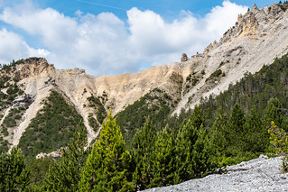 Rauhwacke und Dolomit im Val dal Botsch