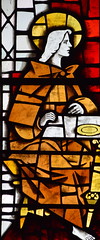 Supper at Emmaus (detail, Harry Stammers, 1964)