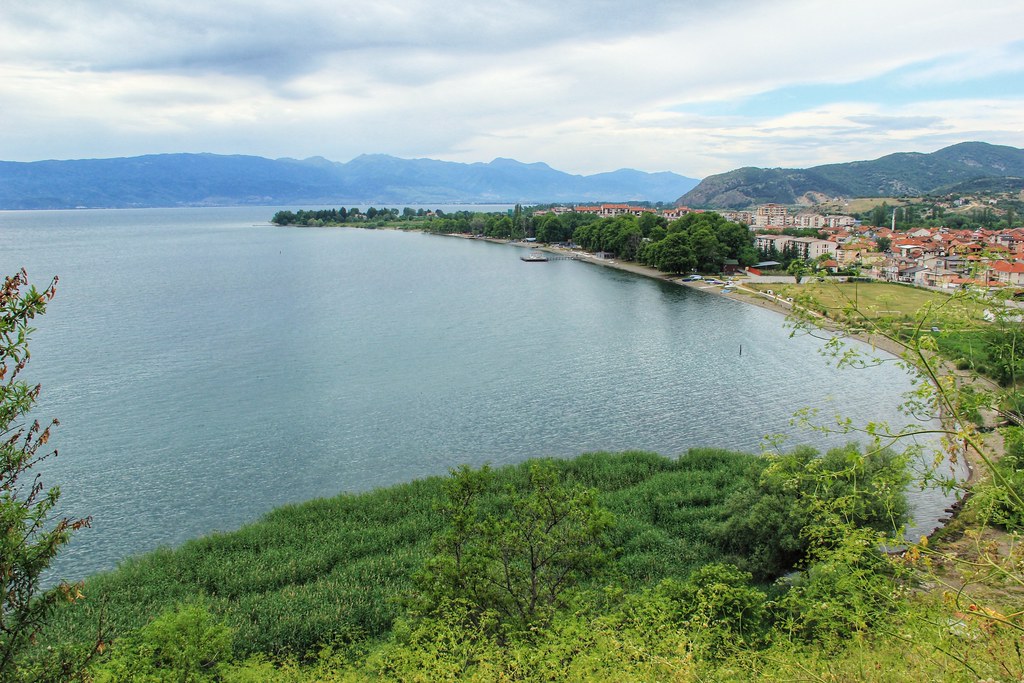 The western shores of Lake Ohrid